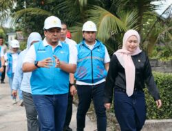 PLN–DPR RI Tinjau Progres Listrik Desa Pulau Semambu, 4,63 Km Jaringan Rampung Jangkau Lima Dusun