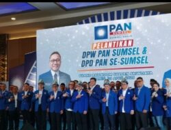 Resmi di Lantik, Joncik Muhammad  Ketua DPW PAN Sumsel Periode 2024-2029
