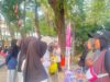 Momen Car Free Day, WCC Palembang Sosialisasi Pembalut Kain Cindo-Pads