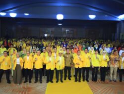 Musda XI Golkar Sumsel Resmi Dibuka, Bahlil Minta Kader Kawal Program Pemerintah