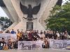 Hari ke-8 Jurnalis Hilang di Krakatau, Jurnalis Sumsel Gelar Doa Bersama di Monpera
